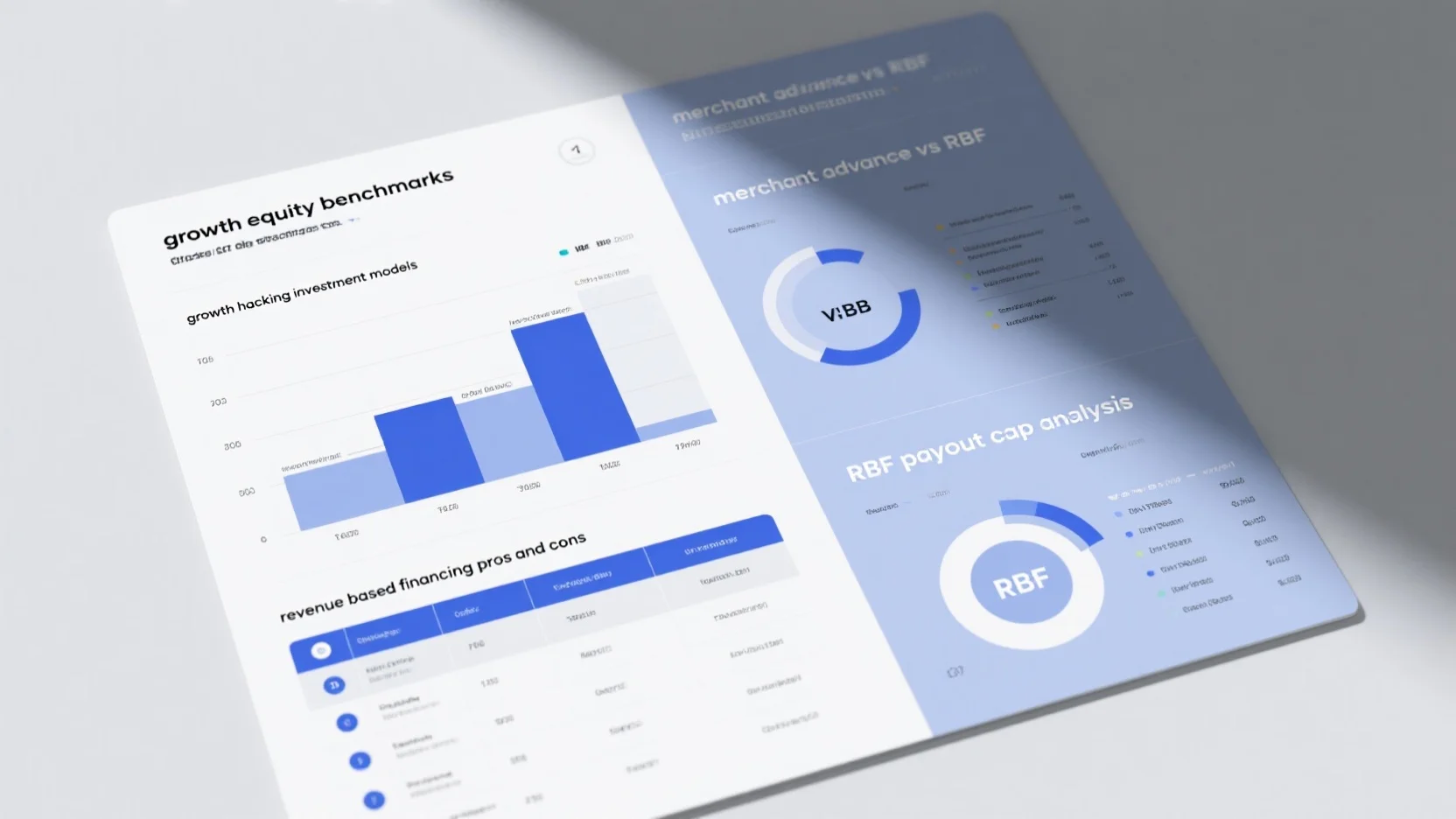 Comprehensive Guide: Growth Hacking Investment, Revenue – Based Financing, Merchant Advance, RBF Payout, and Growth Equity Benchmarks
