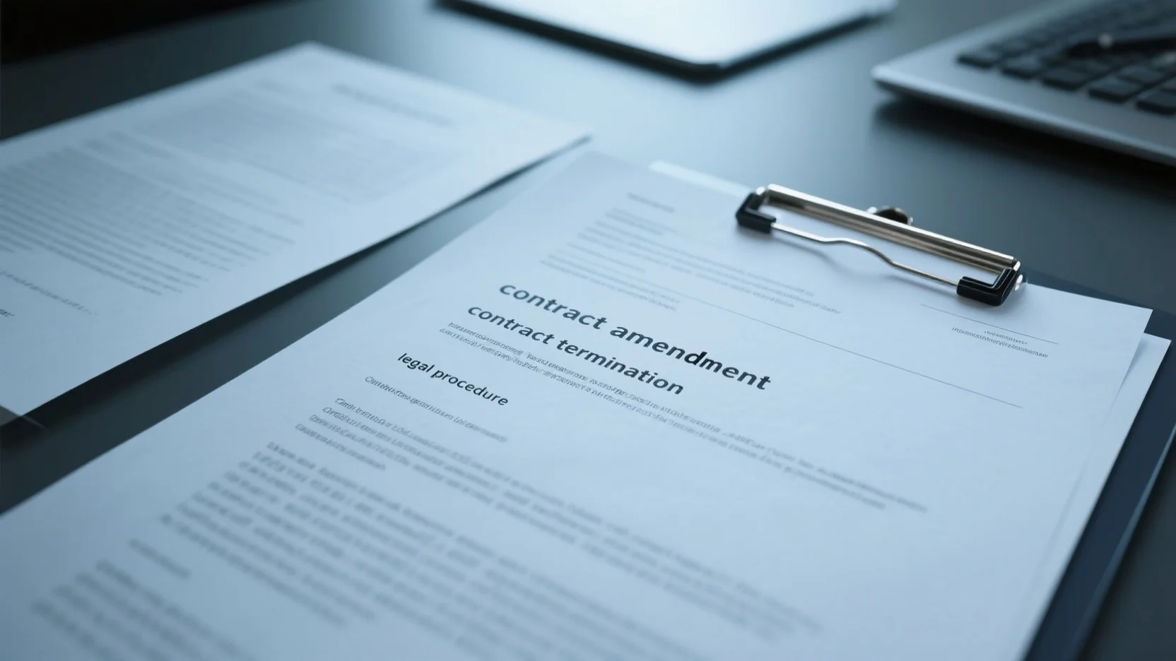 Legal Guide to Amending and Terminating Business Contracts
