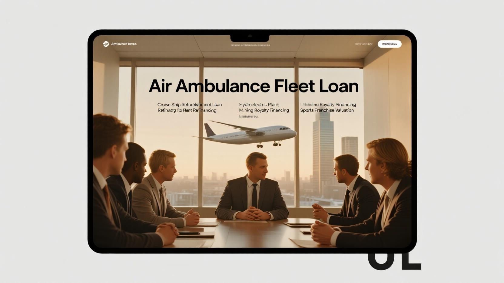 Comprehensive Guide to Air Ambulance Fleet Loans, Cruise Ship Refurbishment Loans, Hydroelectric Plant Refinancing, Mining Royalty Financing, and Sports Franchise Valuation