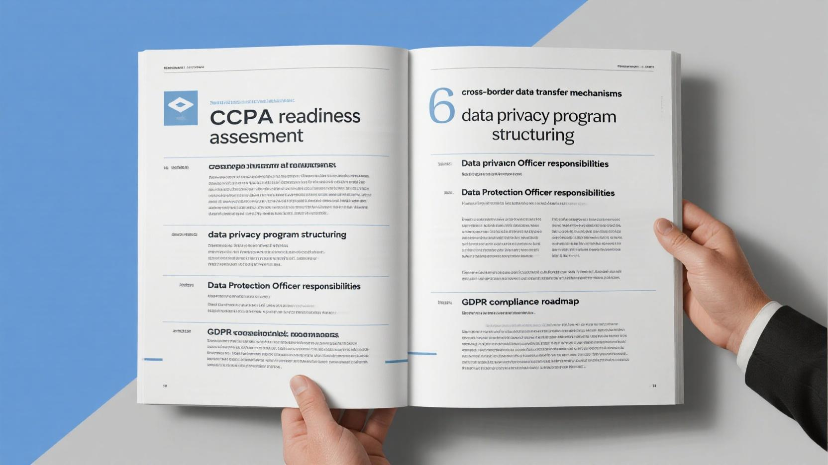 Mastering Data Privacy: Structuring Programs, GDPR Compliance, CCPA Readiness, DPO Duties & Cross – Border Transfer Mechanisms